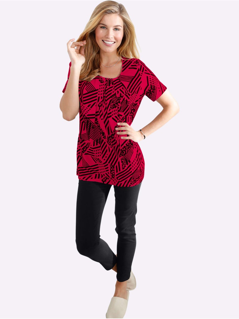 Motif Imprimé - Taille Standard - Moda Vilona Rouge - Kiabi