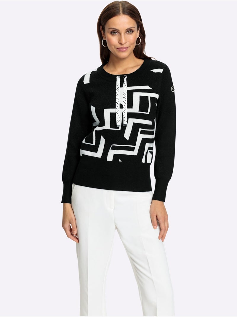 Motif Imprimé - Taille Standard - Witt Noir Blanc - Kiabi