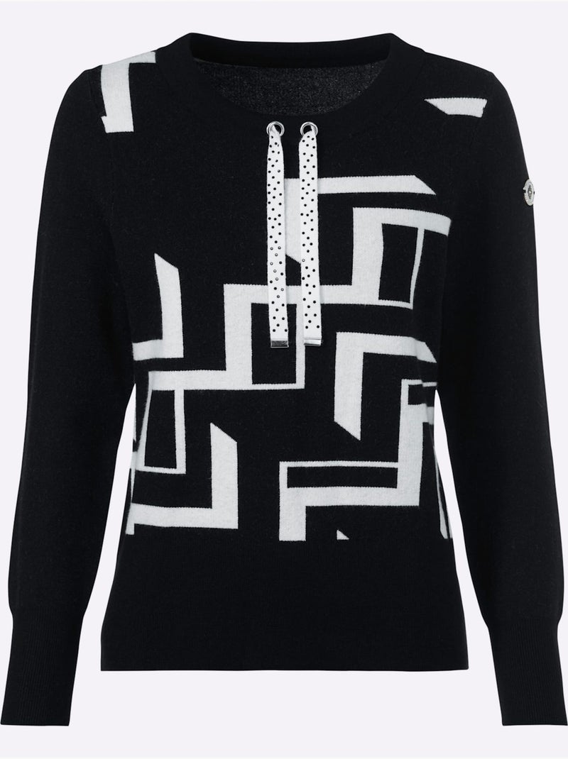 Motif Imprimé - Taille Standard - Witt Noir Blanc - Kiabi