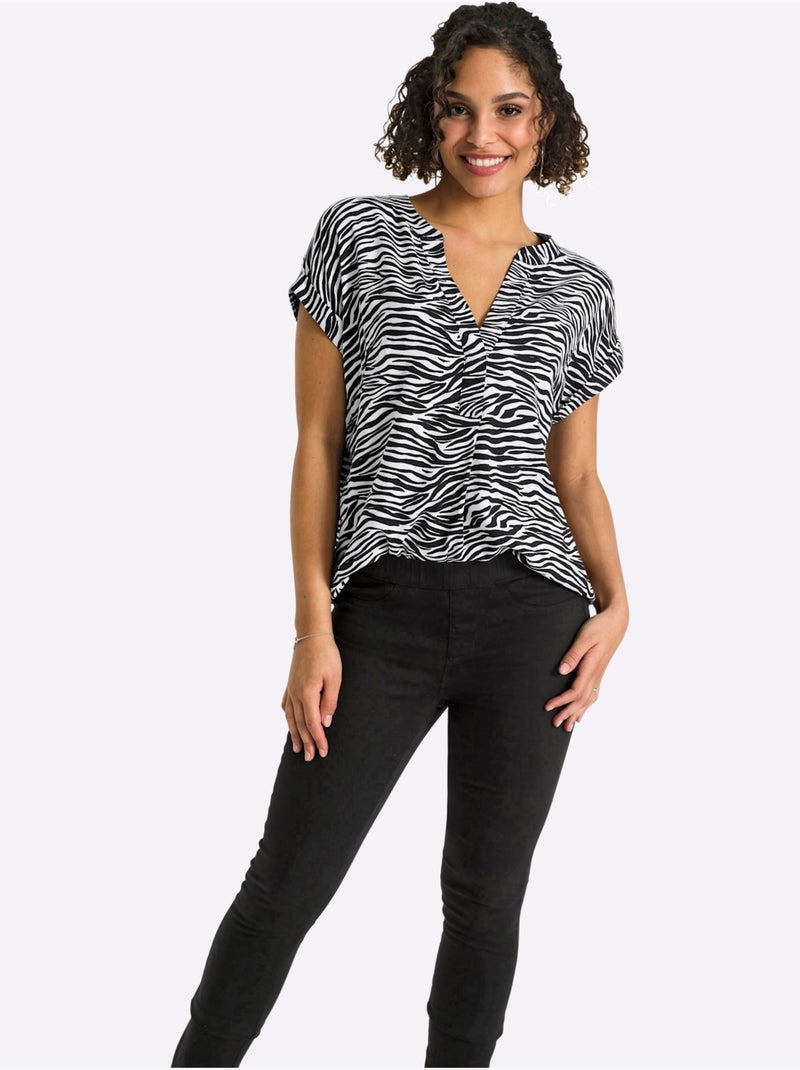 Motif Imprimé - Taille Standard - Witt Noir Blanc - Kiabi