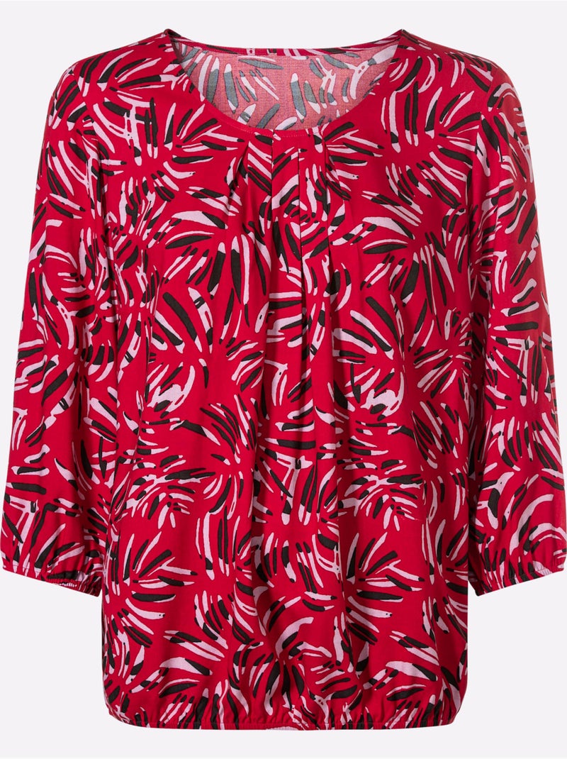 Motif Imprimé - Taille Standard - Witt Noir Rouge - Kiabi