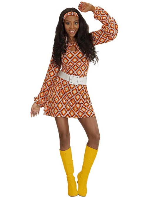 Motif losanges pour costumes des années 70 - Kiabi