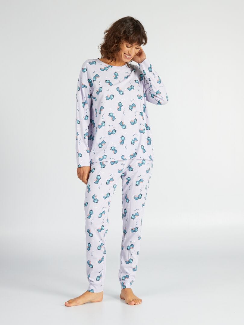 Pyjama long 'Stitch' - 2 pièces - Stitch - Kiabi - 18.00€
