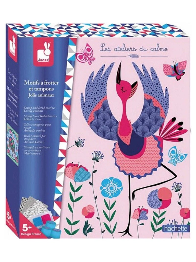 Motifs A Frotter Et Tampons Jolis Animaux N/A - Kiabi