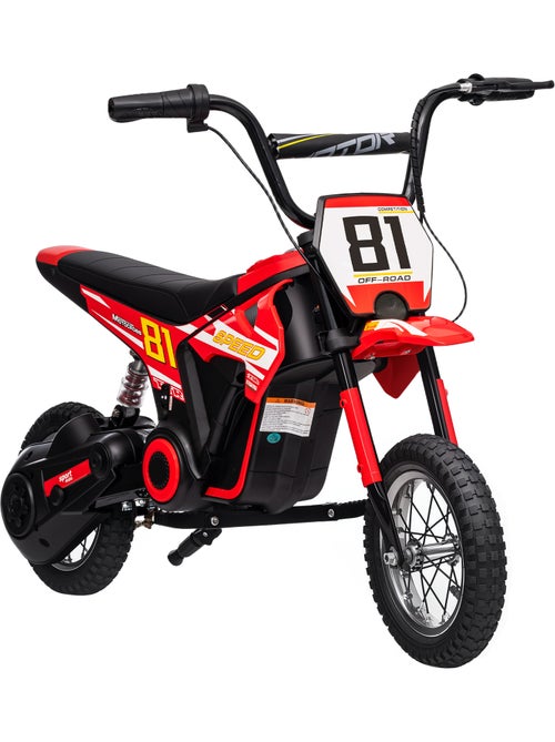 Moto cross électrique dirt bike enfant 250w 16 km/h max. - Kiabi Moto cross électrique dirt bike enfant 250w 16 km/h max. - Kiabi