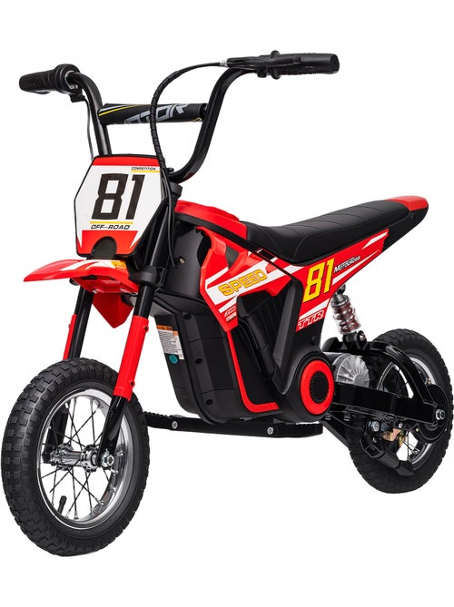 Moto cross électrique dirt bike enfant 250w 16 km/h max. - Kiabi Moto cross électrique dirt bike enfant 250w 16 km/h max. - Kiabi
