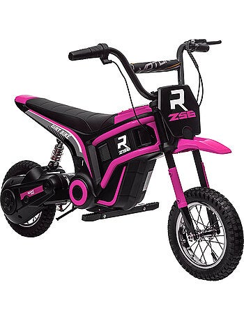 Moto cross électrique dirt bike enfant 350w 16 km/h max.