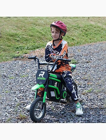 Moto cross électrique dirt bike enfant 350w 16 km/h max.
