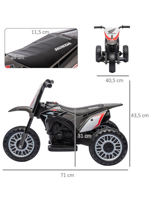 Moto Cross électrique enfant Honda CRF 450 R - Kiabi