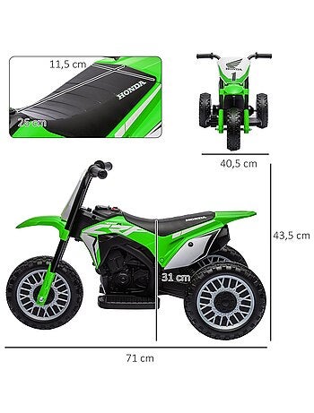 Moto Cross électrique enfant Honda CRF 450 R