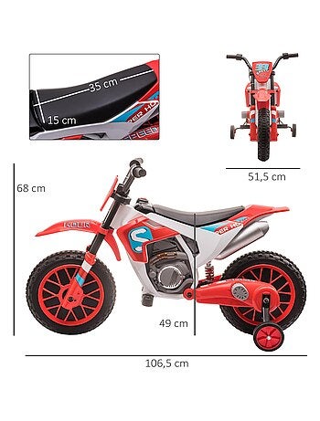 Moto cross électrique enfant RIDENFUN