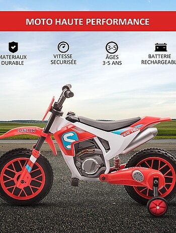 Moto cross électrique enfant RIDENFUN