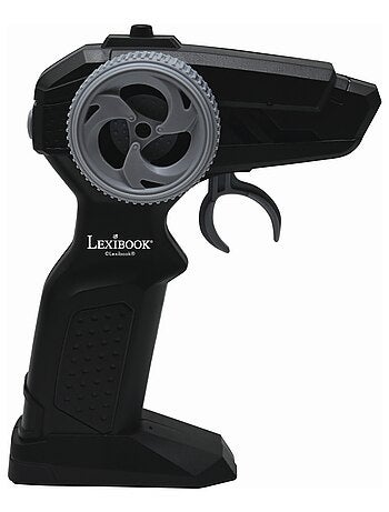 Moto Crosslander cascade extrême avec effets lumineux