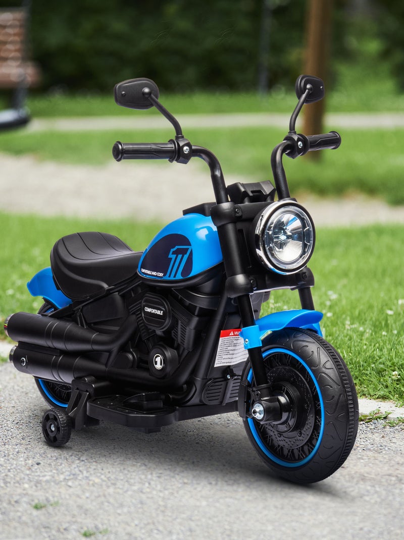 Moto électrique enfant Bleu Bleu - Kiabi
