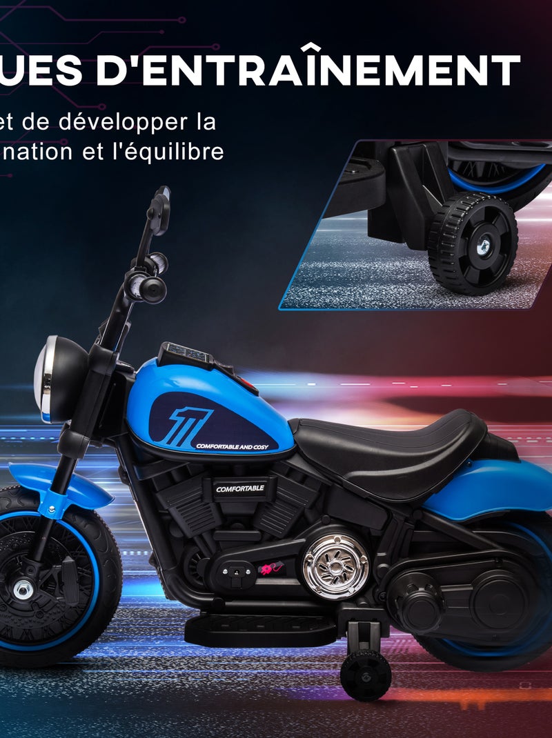 Moto électrique enfant Bleu Bleu - Kiabi