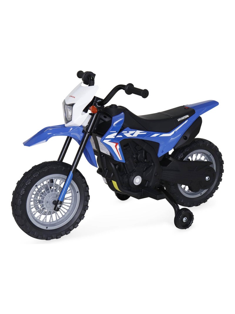Moto électrique enfant Honda 1 place 6V Bleu - Kiabi