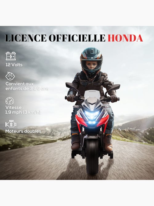 Moto électrique enfant Honda NC750x - nombreux équipements - Kiabi