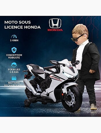 Moto électrique enfant licence officielle honda cbr 1000 rr