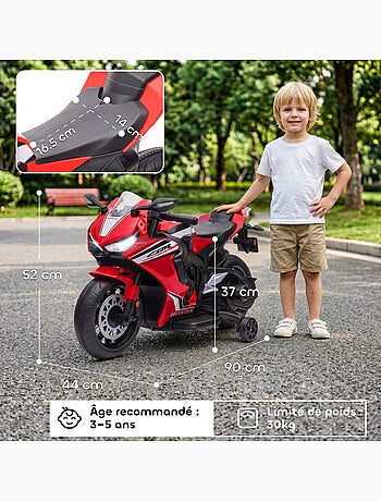 Moto électrique enfant licence officielle honda cbr 1000 rr