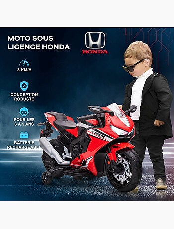 Moto électrique enfant licence officielle honda cbr 1000 rr