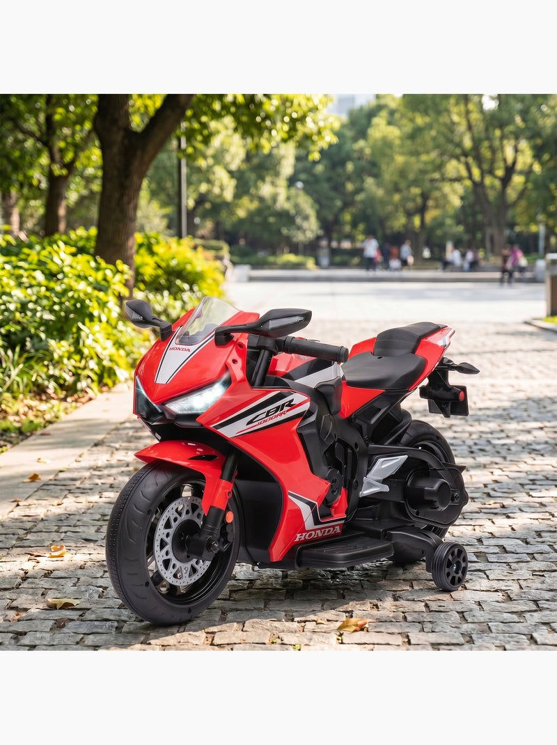 Moto électrique enfant licence officielle honda cbr 1000 rr Rouge - Kiabi