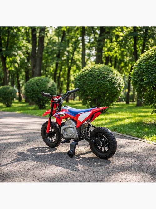 Moto électrique enfant licence officielle honda crf450r - Kiabi
