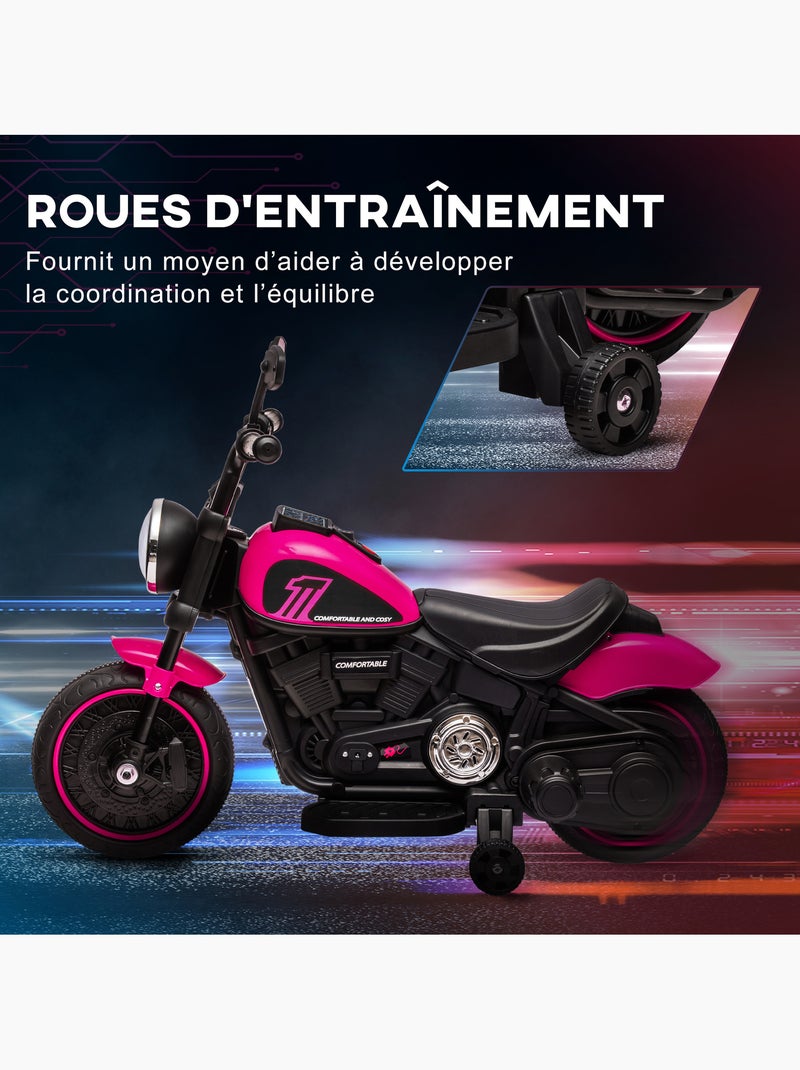 Moto électrique enfant Rose - Kiabi