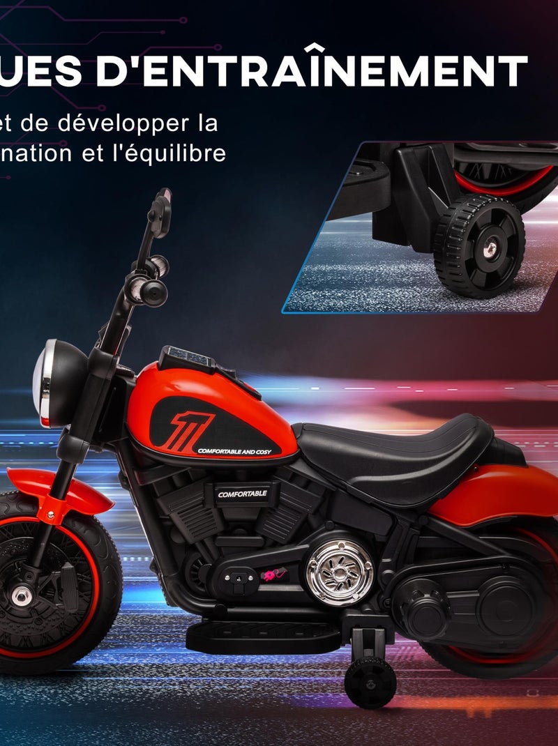 Moto électrique enfant Rouge - Kiabi