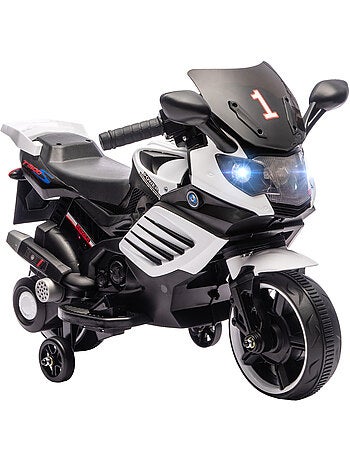 Moto électrique enfants effets lumineux sonores