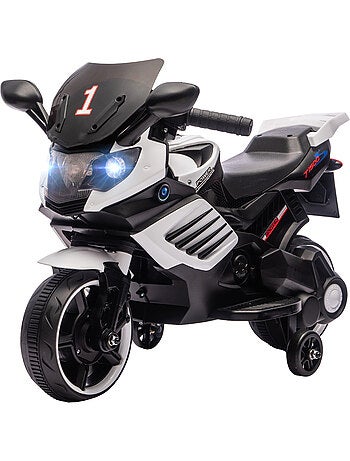 Moto électrique enfants effets lumineux sonores