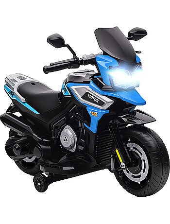 Moto électrique enfants effets lumineux sonores
