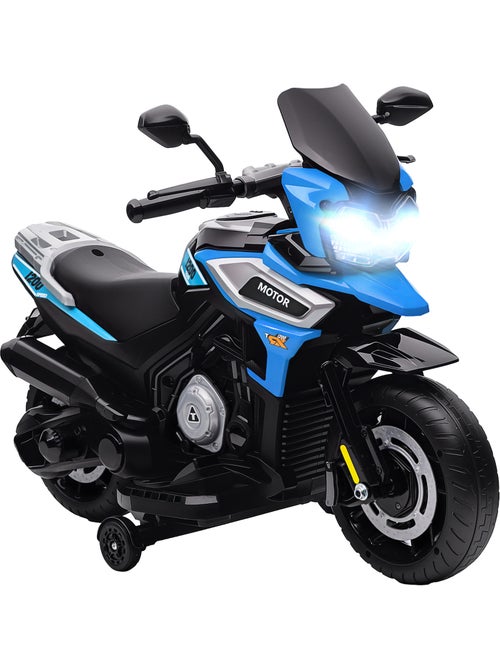 Moto électrique enfants effets lumineux sonores - Kiabi