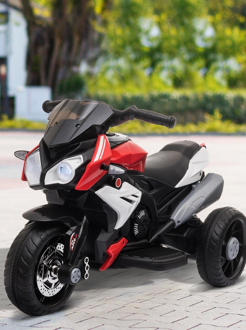 Moto électrique pour enfants 3 roues Rouge - Kiabi