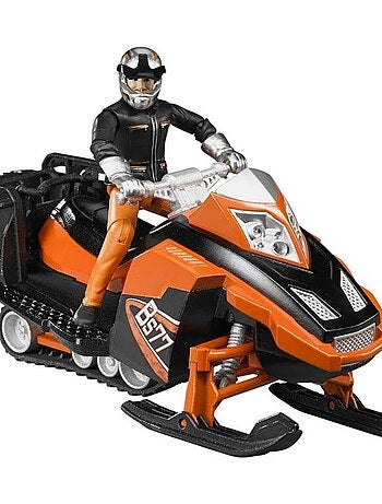 Moto neige avec conducteur