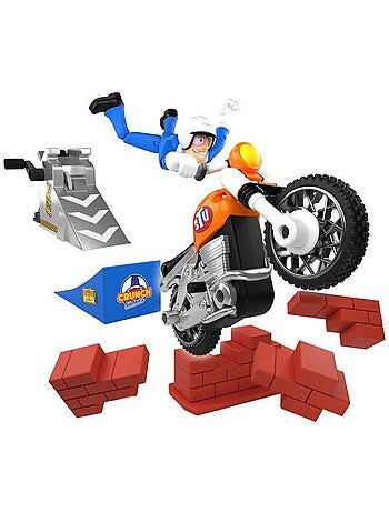 Moto nitro boost - bandai - stuntman stu - coss8201