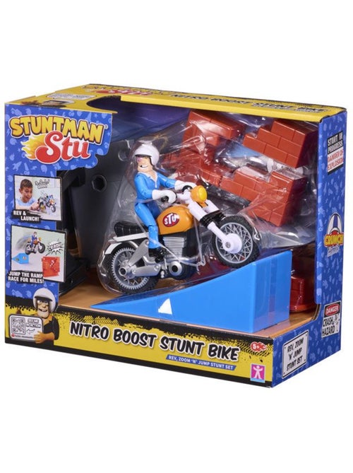 Moto nitro boost - bandai - stuntman stu - coss8201 - Kiabi