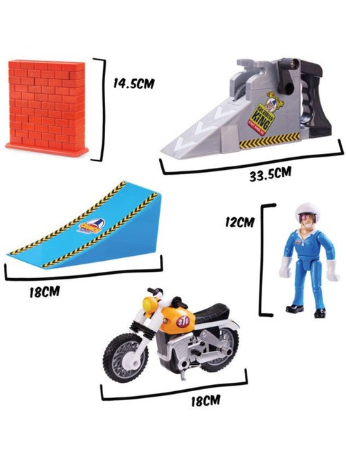 Moto nitro boost - bandai - stuntman stu - coss8201 - Kiabi