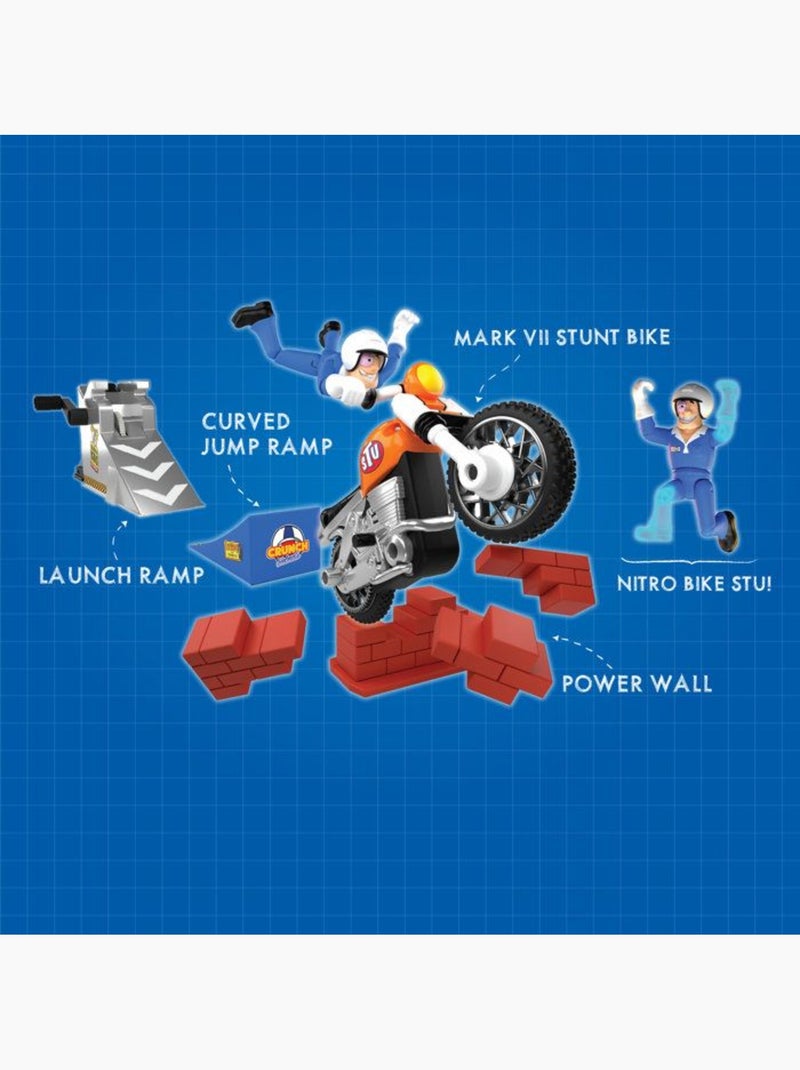 Moto nitro boost - bandai - stuntman stu - coss8201 Multicolore - Kiabi