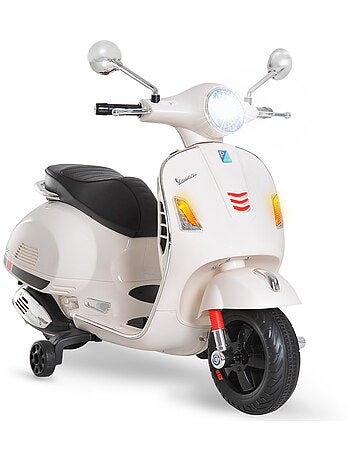 Moto scooter électrique Vespa pour enfants