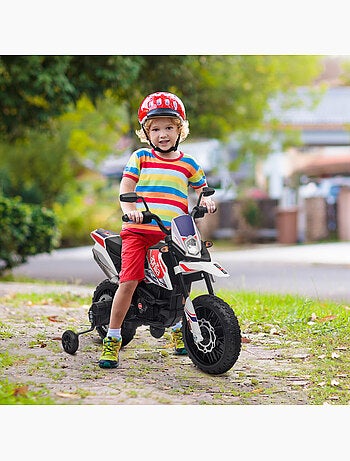 Motocross électrique enfant licence officielle aprilia rx 125 max. 6 km/h