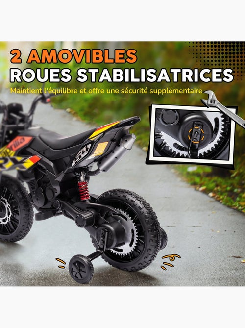 Motocross électrique enfant licence officielle aprilia rx 125 max. 6 km/h - Kiabi Motocross électrique enfant licence officielle aprilia rx 125 max. 6 km/h - Kiabi