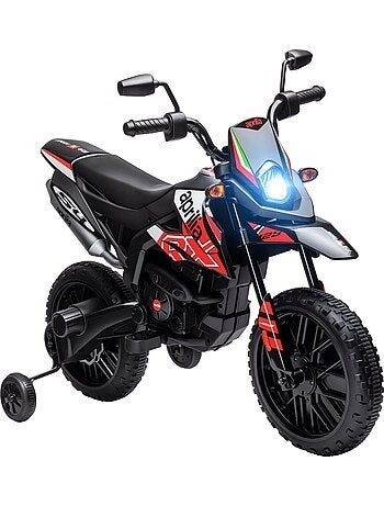 Motocross électrique enfant licence officielle aprilia rx 125 max. 6 km/h