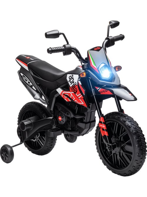 Motocross électrique enfant licence officielle aprilia rx 125 max. 6 km/h - Kiabi Motocross électrique enfant licence officielle aprilia rx 125 max. 6 km/h - Kiabi