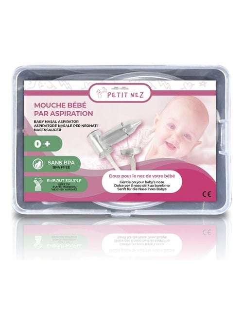 MOUCHE BEBE PETIT NEZ - EMBOUT EN SILICONE DOUX - Kiabi