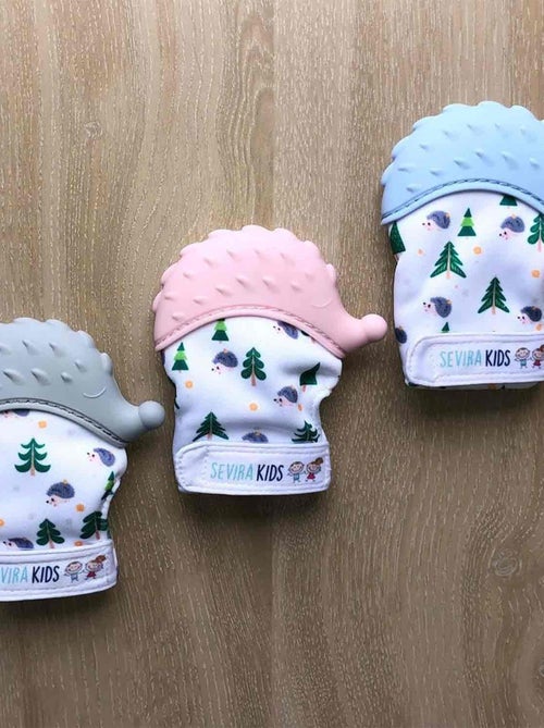 Moufle de dentition en silicone alimentaire, Hérisson SEVIRA KIDS - Kiabi