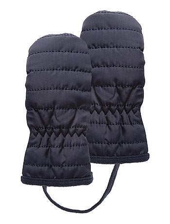 Moufles 2/4 ans en polaire détail - doublés fausse fourrure mixte bébé Isotoner
