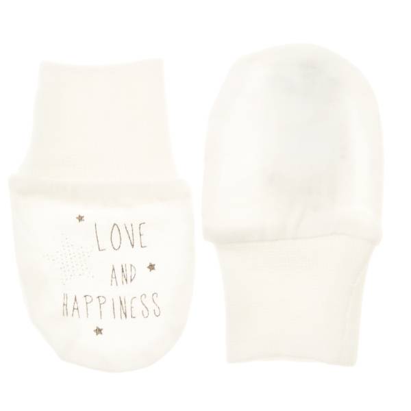 Moufles Anti Griffures Bebe Garcon Blanc Rose Kiabi 3 00