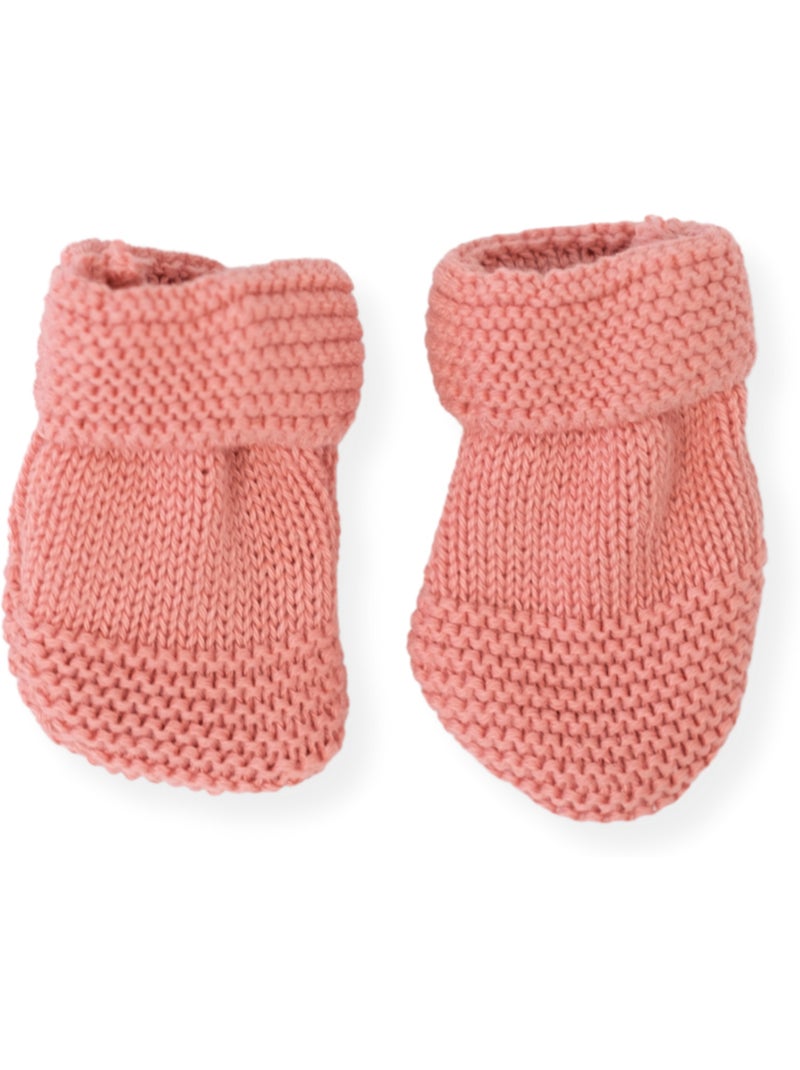Moufles bébé en coton - collection «petits chats» Rose - Kiabi
