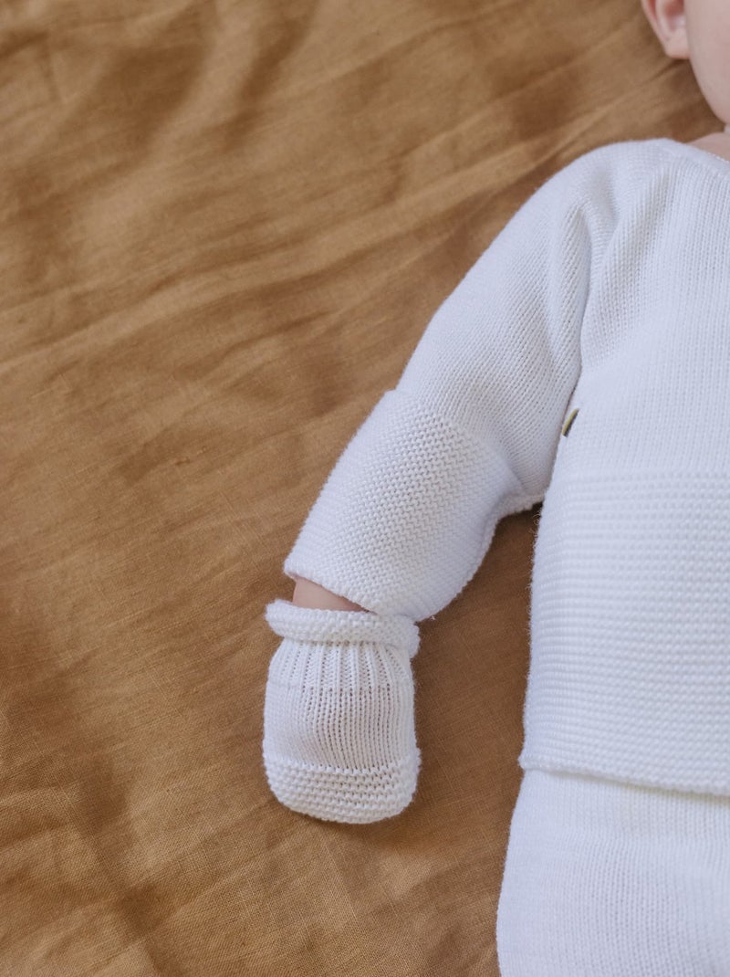 Moufles CHAT Blanc - Kiabi