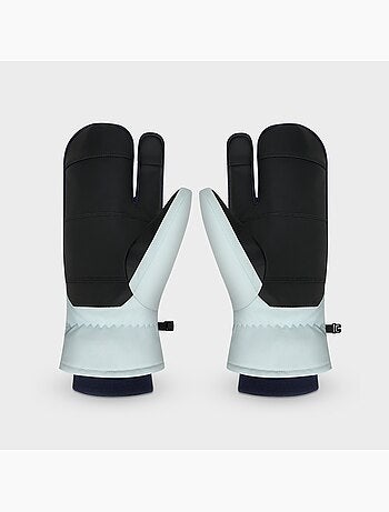 Moufles de ski 3 doigts homme et femme glisse